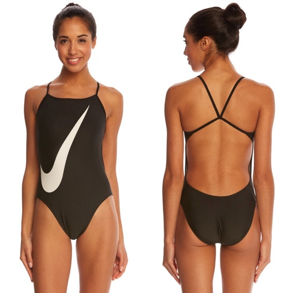 Nike Big Swoosh One Piece Swimsuit - Picture 4 of 6